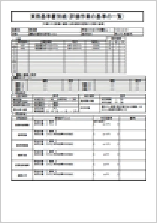 実務基準書別紙:評価作業の仕様